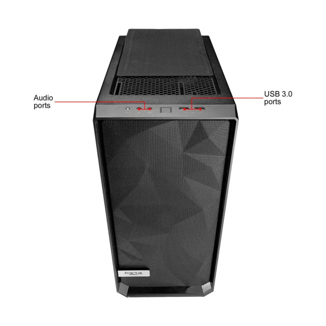 Fractal Design Meshify C ATX Mid Tower PC Gaming Case