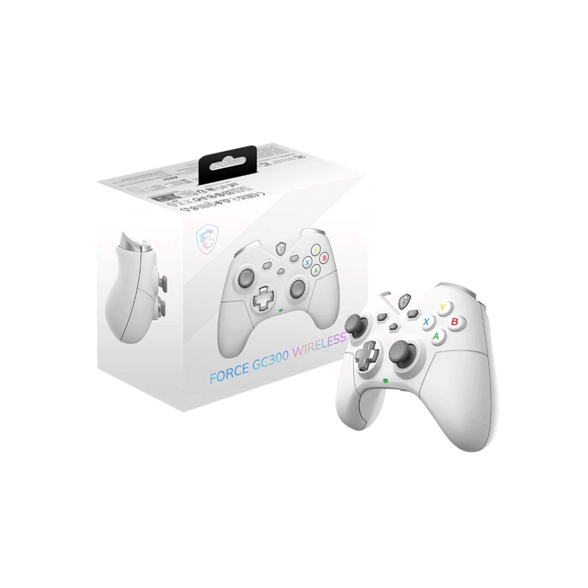 MSI Force GC300 Wireless / Wired PC Gaming Controller - White