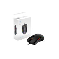 MSI Forge GM300 7200 DPI Wired RGB Optical Gaming Mouse - Black
