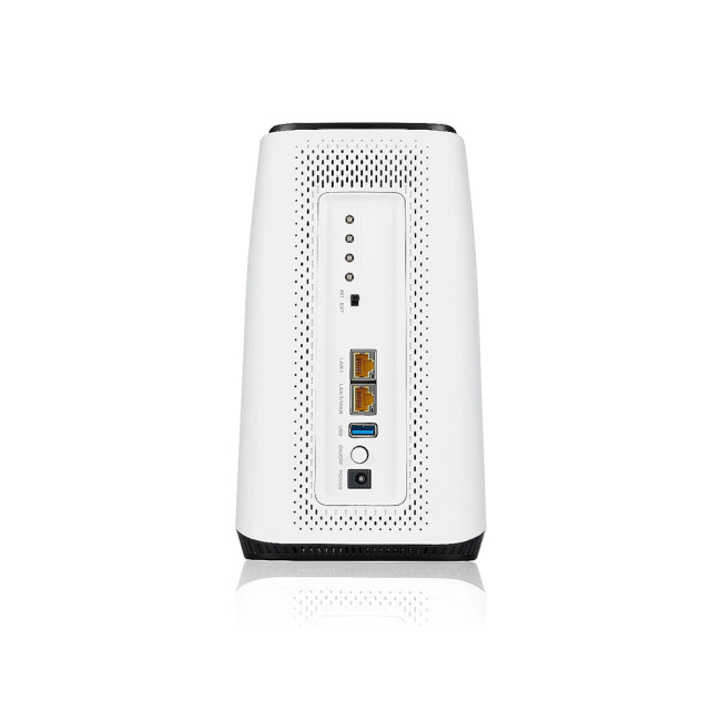 Zyxel FWA510 wireless router Multi-Gigabit Ethernet Tri-band (2.4 GHz / 5 GHz / 5 GHz) 5G Black, White