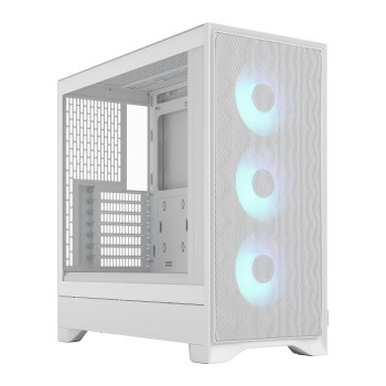 Fractal Design Pop 2 Air RGB Tempered Glass Mid Tower PC Case - White