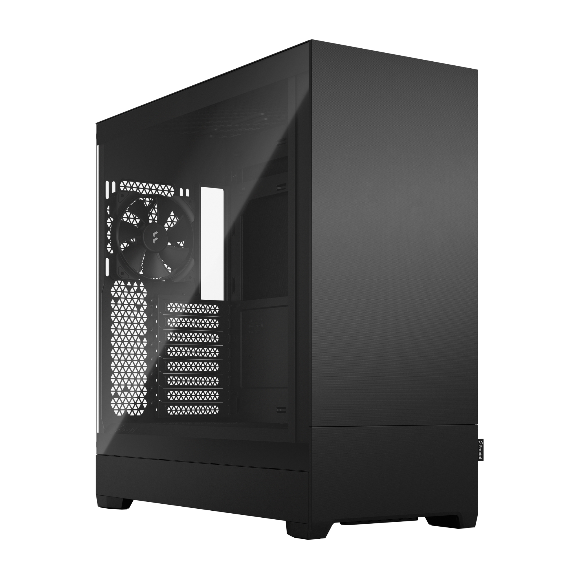 Fractal Design Pop XL Silent Tempered Glass Full Tower Micro-ATX PC Case - Black TG Clear