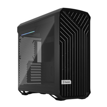 Fractal Design Torrent Tempered Glass Full Tower E-ATX PC Case - Black TG Light Tint