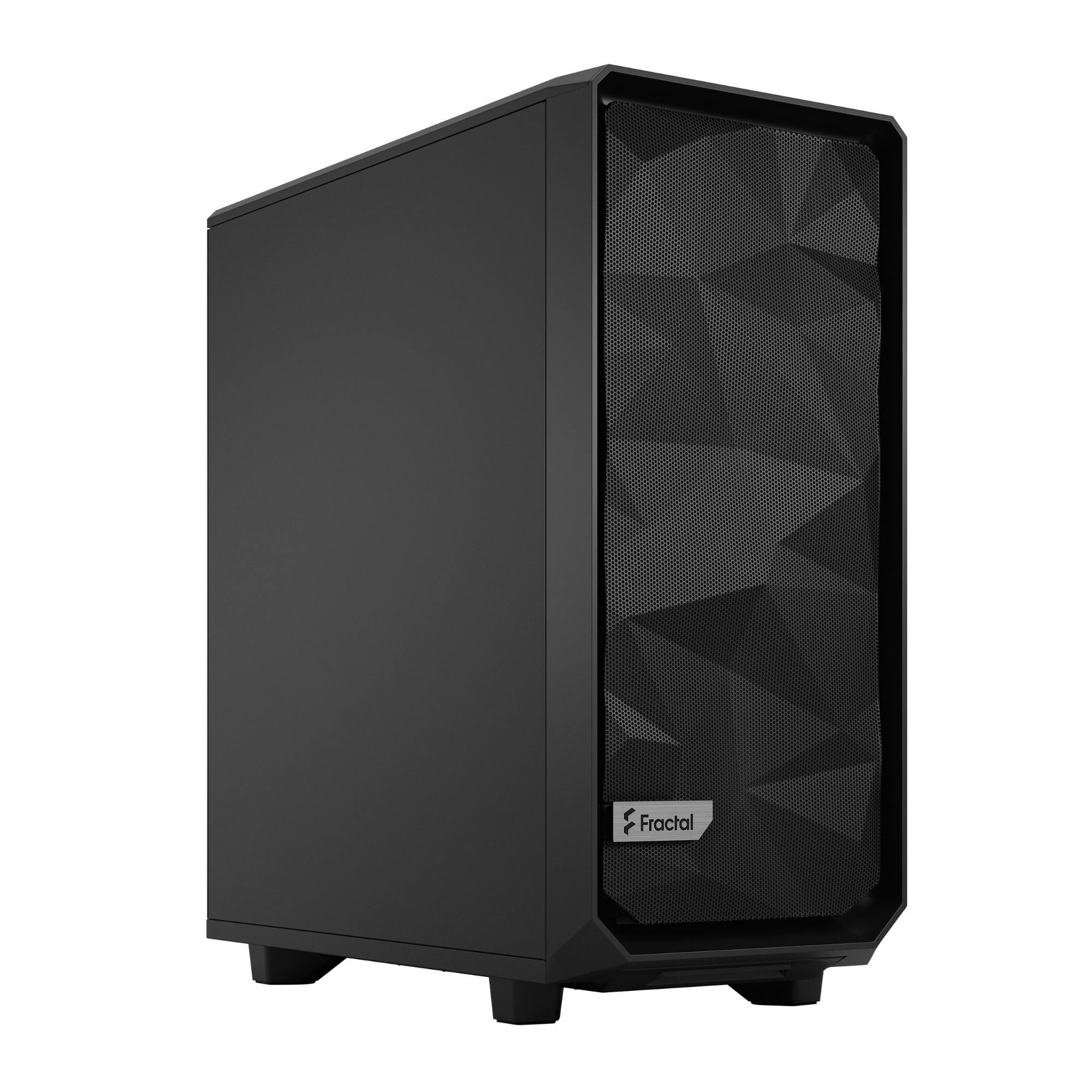 Fractal Design Meshify 2 Compact Mid-Tower ATX PC Case - Solid Black