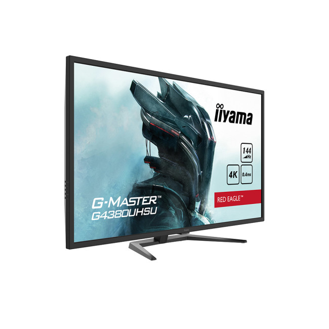 Refurbished iiyama G4380UHSU-B1 43" 4K Ultra HD VA 144 Hz 0.4ms HDMI DisplayPort Gaming Monitor