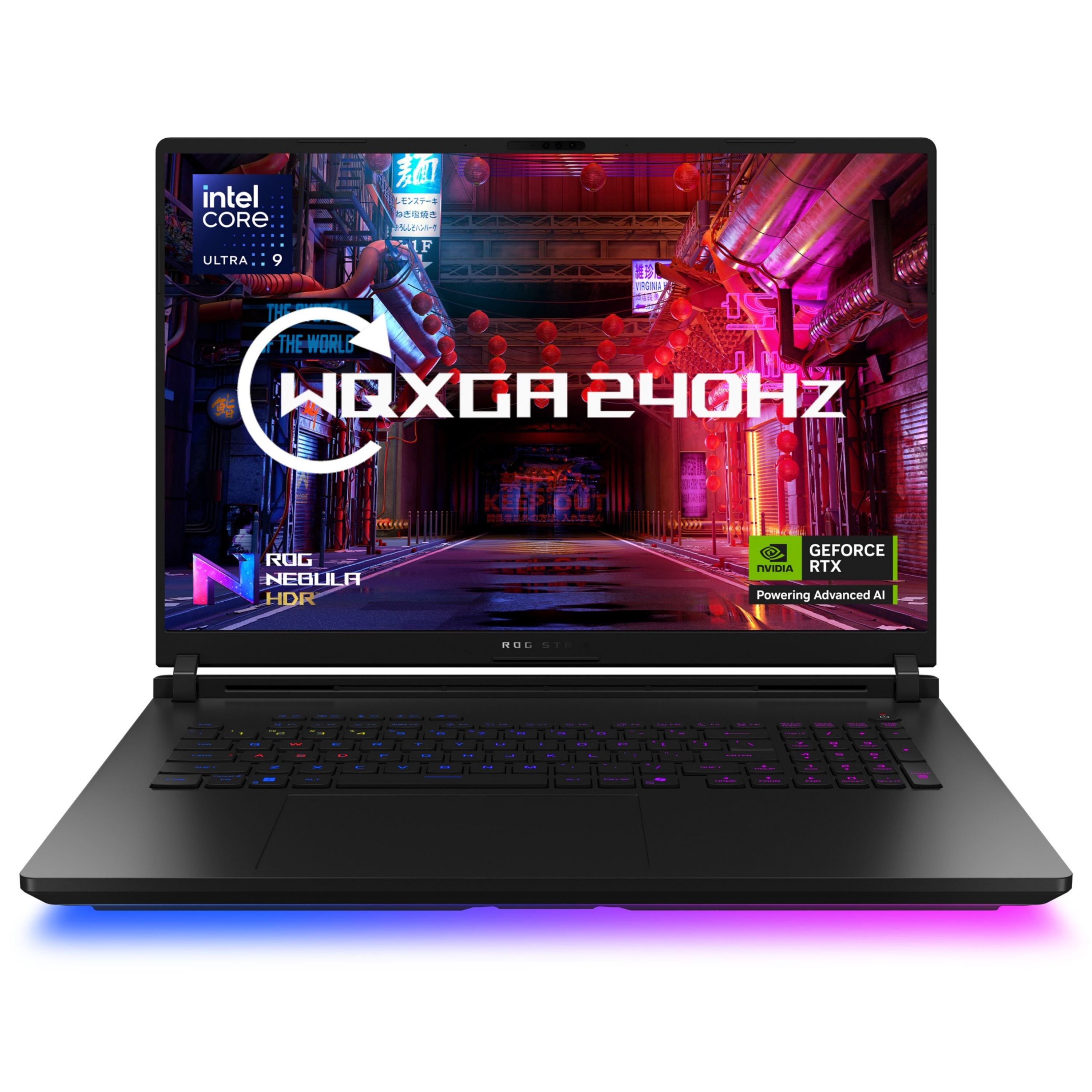 ASUS ROG Strix SCAR 18 Intel Core Ultra 9 290HX Plus 32GB RAM 1TB SSD 18" RTX 5080 Copilot+ Windows 11 Home Gaming Laptop