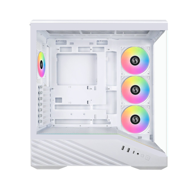 Lian Li V100 ARGB Tempered Glass Mid Tower Gaming PC - White