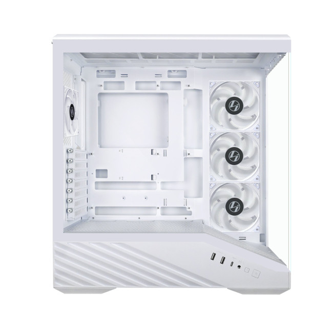 Lian Li V100 ARGB Tempered Glass Mid Tower Gaming PC - White