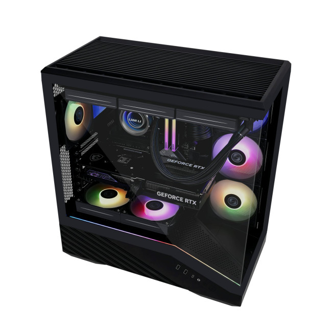 Lian Li V100 ARGB Tempered Glass Mid Tower Gaming PC - Black