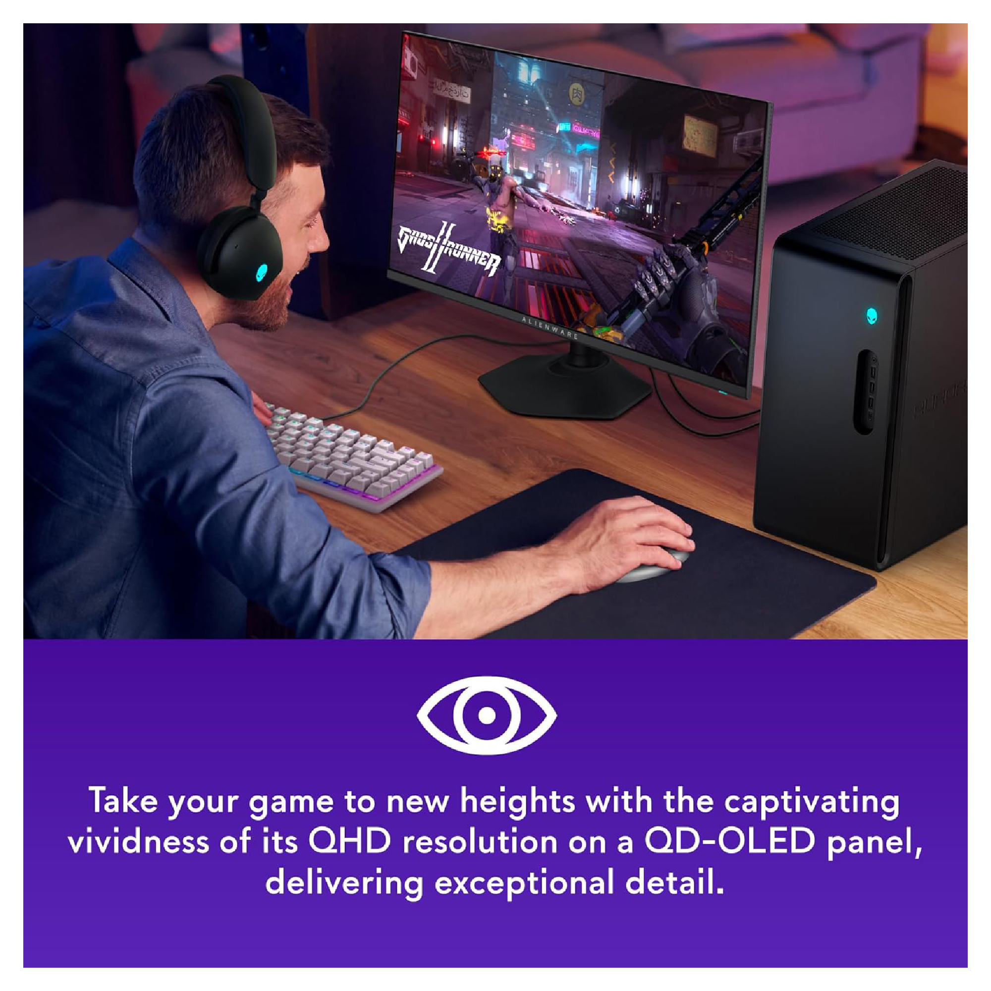 Dell Alienware AW2725DF 360Hz QD OLED Gaming Monitor