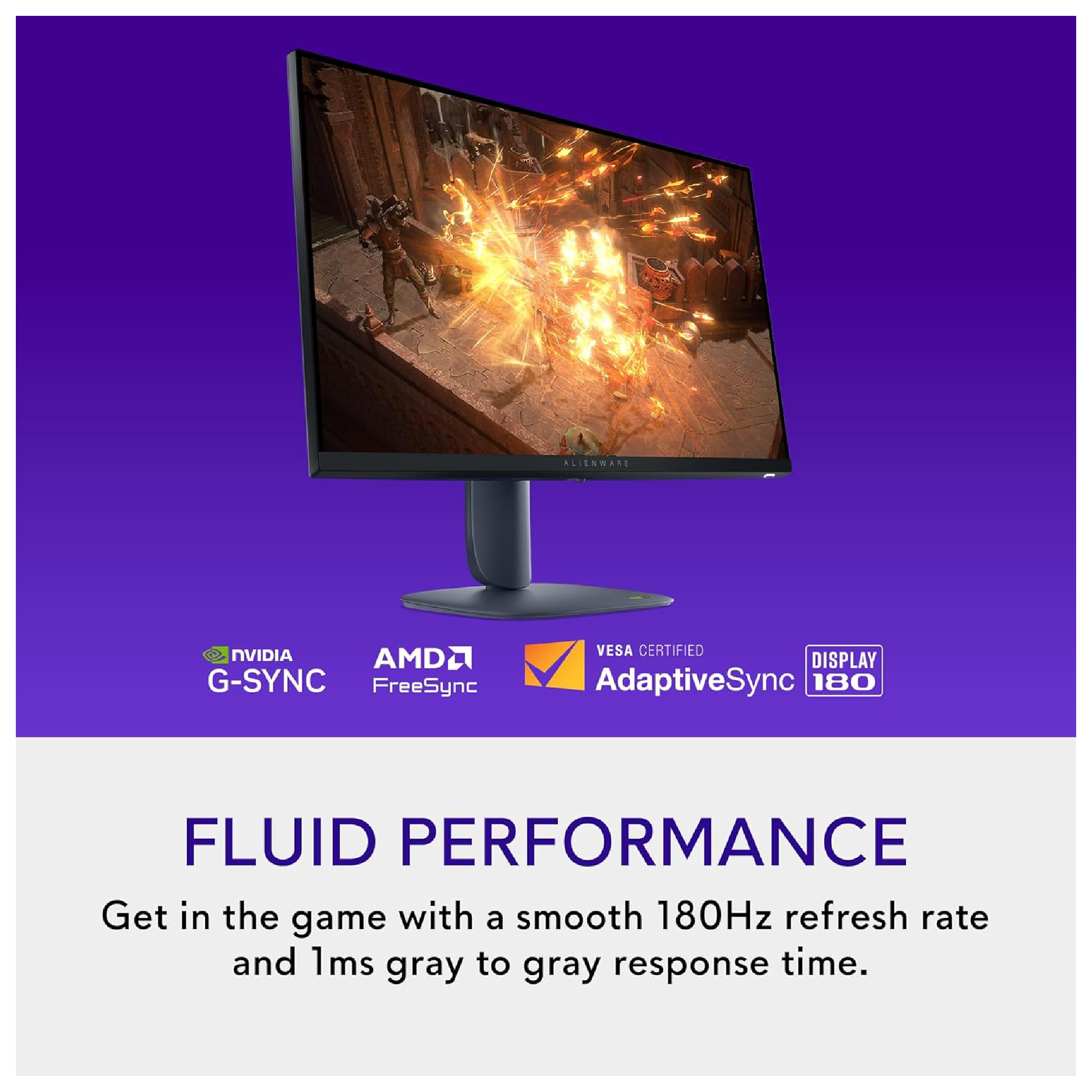 Dell Alienware AW2725DM 180Hz IPS Gaming Monitor