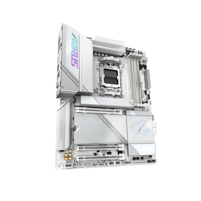 GIGABYTE X870E AORUS PRO ICE DDR5 ATX AMD Socket AM5 Motherboard - White