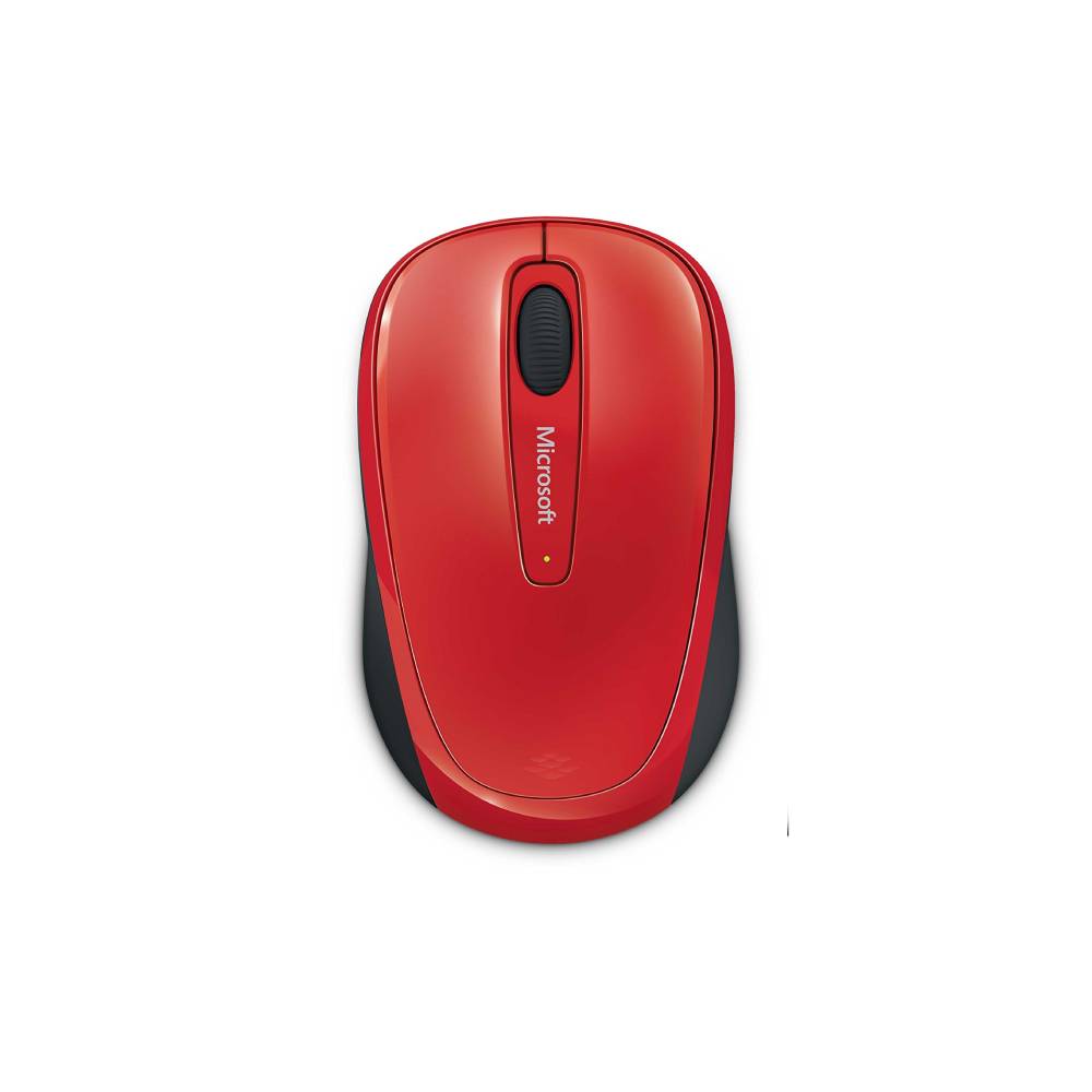 Microsoft Red Refurbished Gmf-00293 Ambidextrous Wireless Mobile Bluetrack Mouse