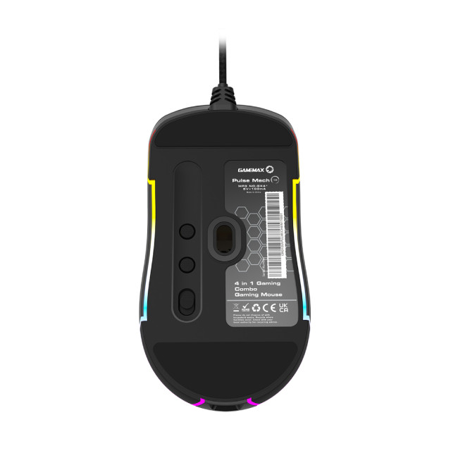 GameMax Pulse 4-in-1 Mechanical Keyboard Mouse Headset Mouse Pad Combo Kit