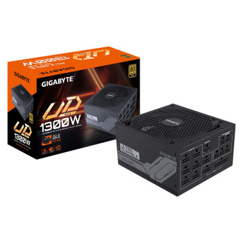 Gigabyte UD1300GM PG5 1300W ATX 3.0 80 PLUS Gold PSU Power Supply - Black