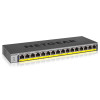 NETGEAR GS116PP Unmanaged Gigabit Ethernet 16 Ports Network Switch - Black