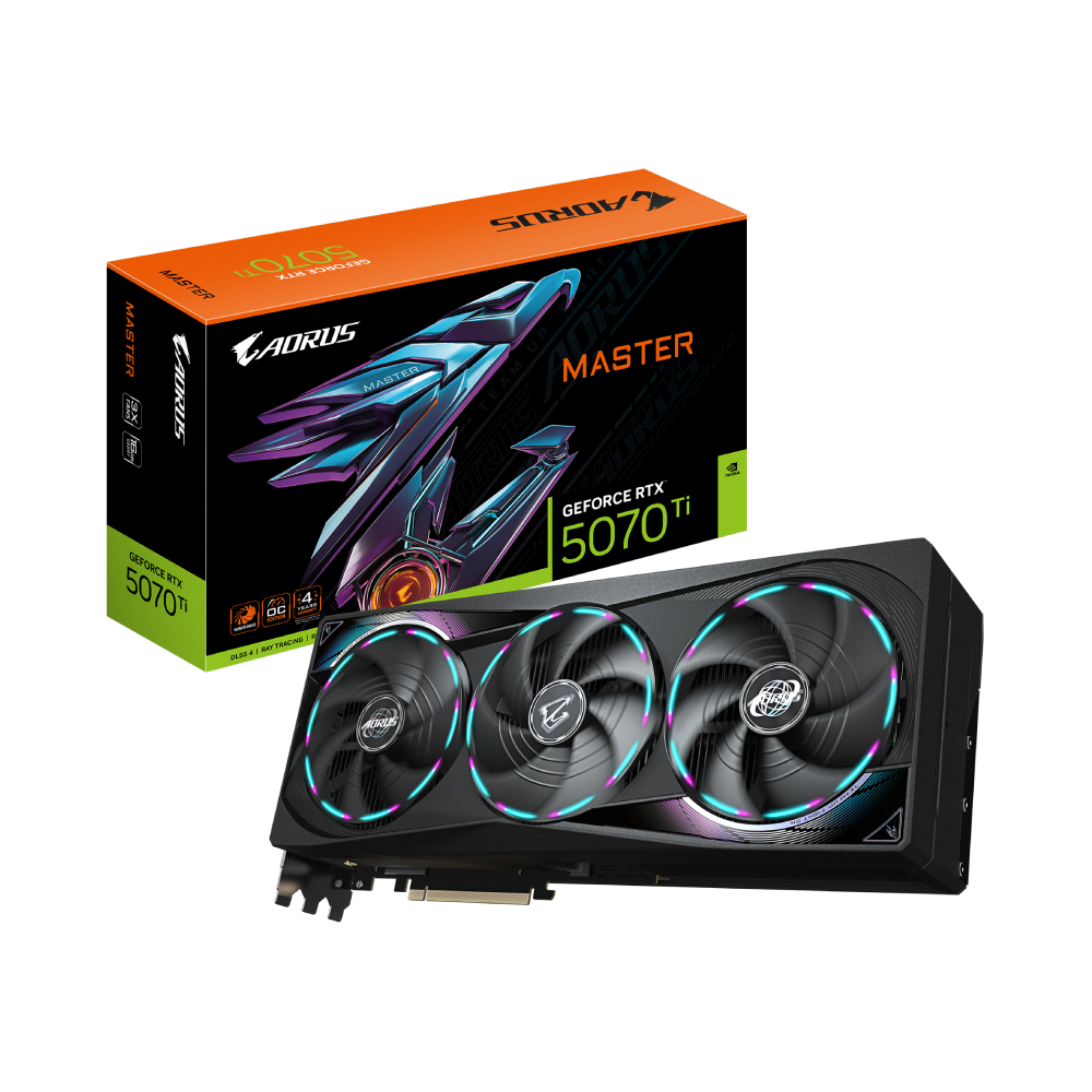 Refurbished GIGABYTE GeForce RTX 5070 Ti AORUS MASTER 16GB Graphics Card