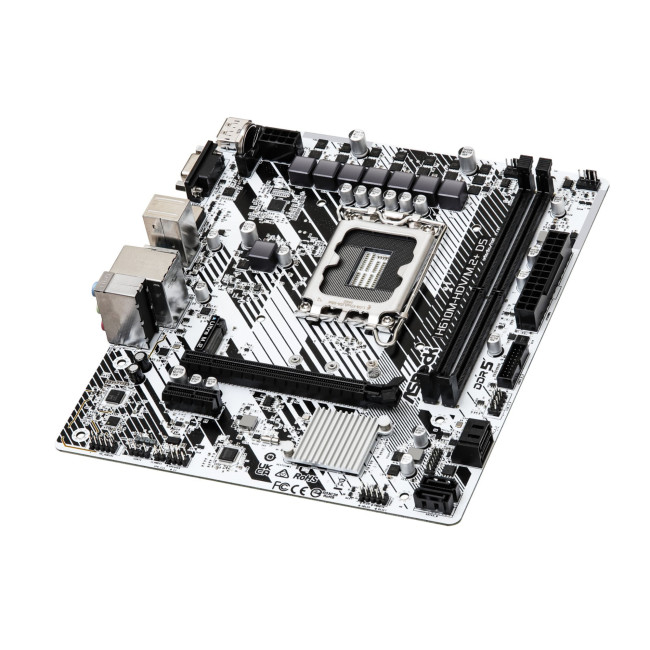 Asrock H610M-HDV/M.2+ D5 Intel H610 DDR5 Micro-ATX Socket LGA 1700 Motherboard