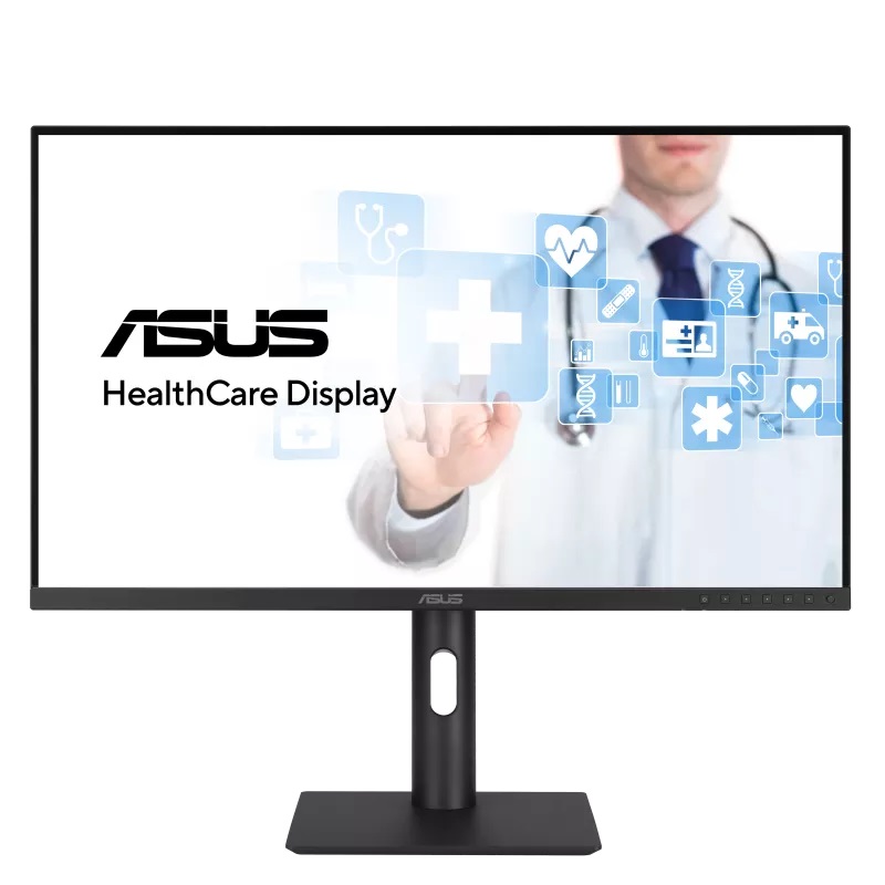 ASUS HA2741A 27" Quad HD IPS 75Hz 5ms USB-C Height Adjustable HealthCare Monitor