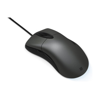 Refurbished Microsoft Hdq-00010 Wired Scrolling Blue Track Technology Mouse - Grey