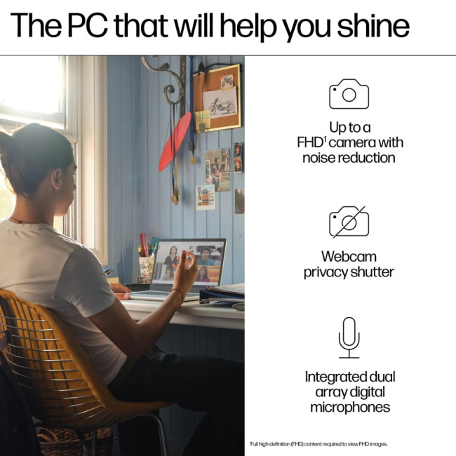 Refurbished HP ChromeBook 14a-nf0002sa Intel N100 4GB RAM 128GB UFS 14" ChromeOS Laptop