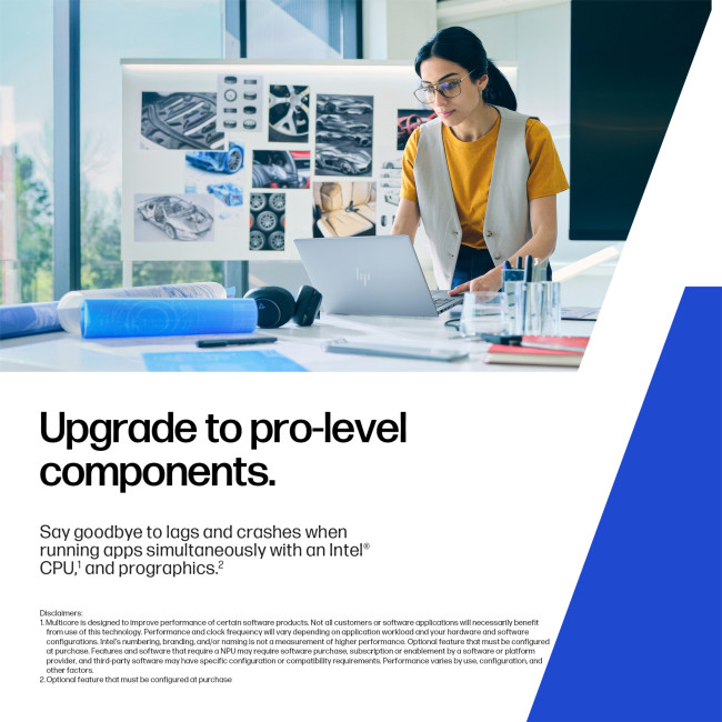 HP ZBook 8 G1i B72YGET Data Science AI Mobile Workstation Intel Core Ultra 9 285H 64GB RAM 1TB SSD RTX 500 Ada 4GB 16" WUXGA Windows 11 Pro Laptop