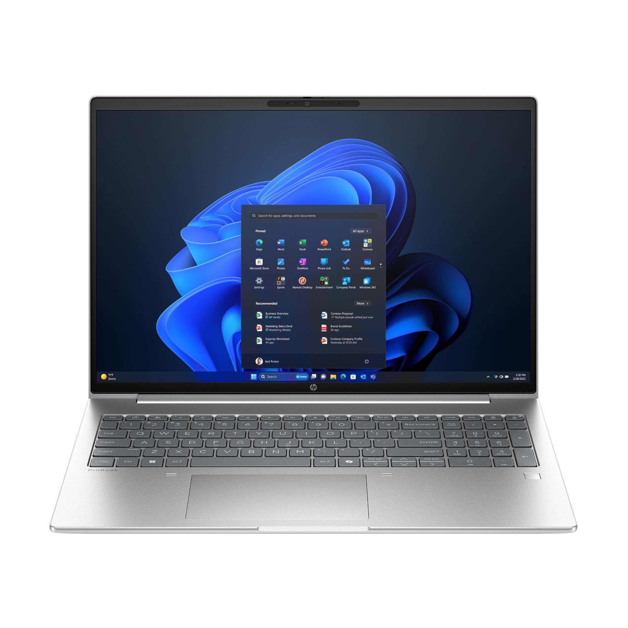 HP ProBook 4 G1ah AMD Ryzen 5 220 24GB RAM 256GB SSD AMD Radeon 740M 16" Windows 11 Pro AI PC