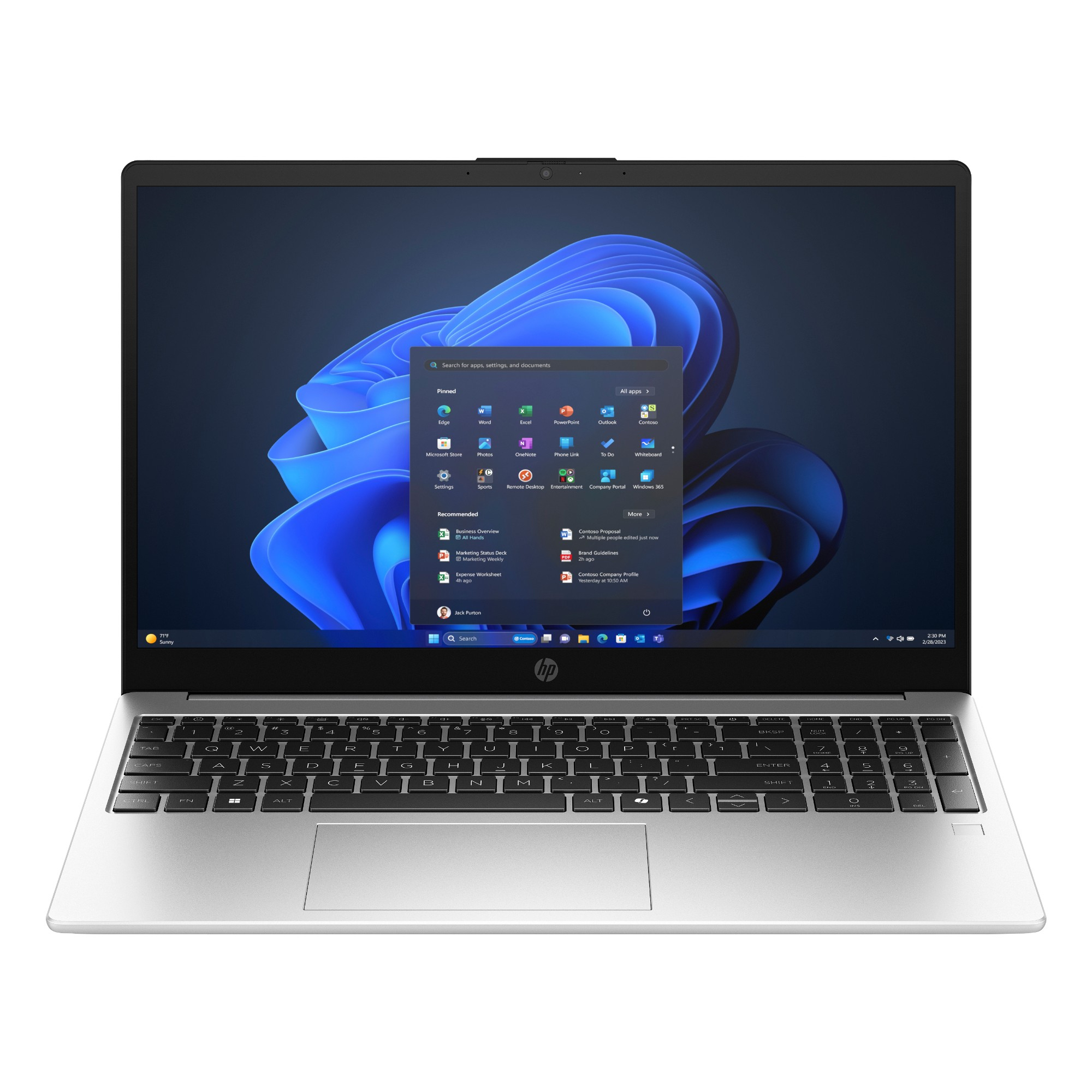 Refurbished HP 255R G10 AMD Ryzen 5 7535U 24GB RAM 512GB SSD 15.6" Windows 11 Pro Laptop