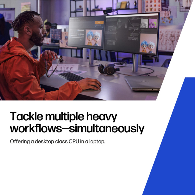 HP ZBook Fury G1i 98M23ET Data Science AI Mobile Workstation Intel Core Ultra 7 255HX 32 GB RAM 1TB SSD RTX PRO 1000 8GB 16" Windows 11 Pro Laptop