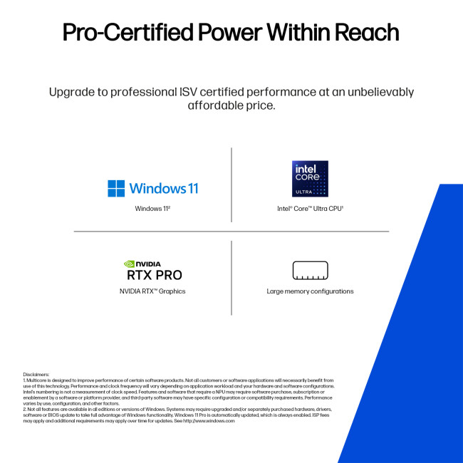 HP ZBook X G1i B72Y7ET Data Science Mobile Workstation Intel Core Ultra 7 265H 32GB RAM 1TB SSD 16" WUXGA Windows 11 Pro Laptop