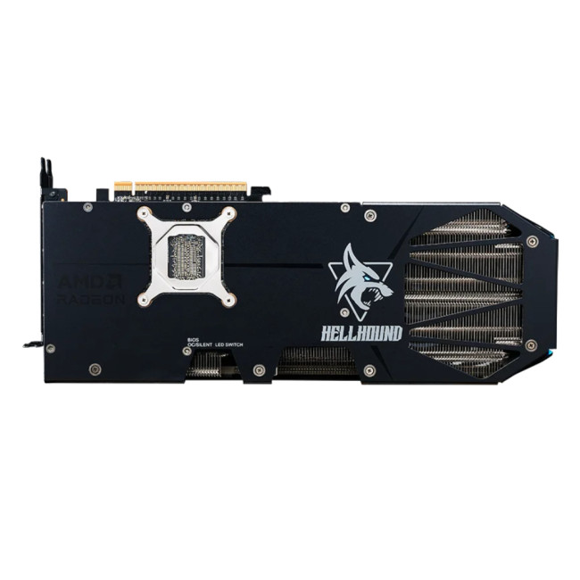 PowerColor AMD Radeon RX 9070 XT Hellhound 16GB OC Gaming Graphics Card