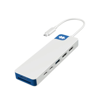 Hyper HyperDrive Flex 9 Port USB-C Hub Blue/White
