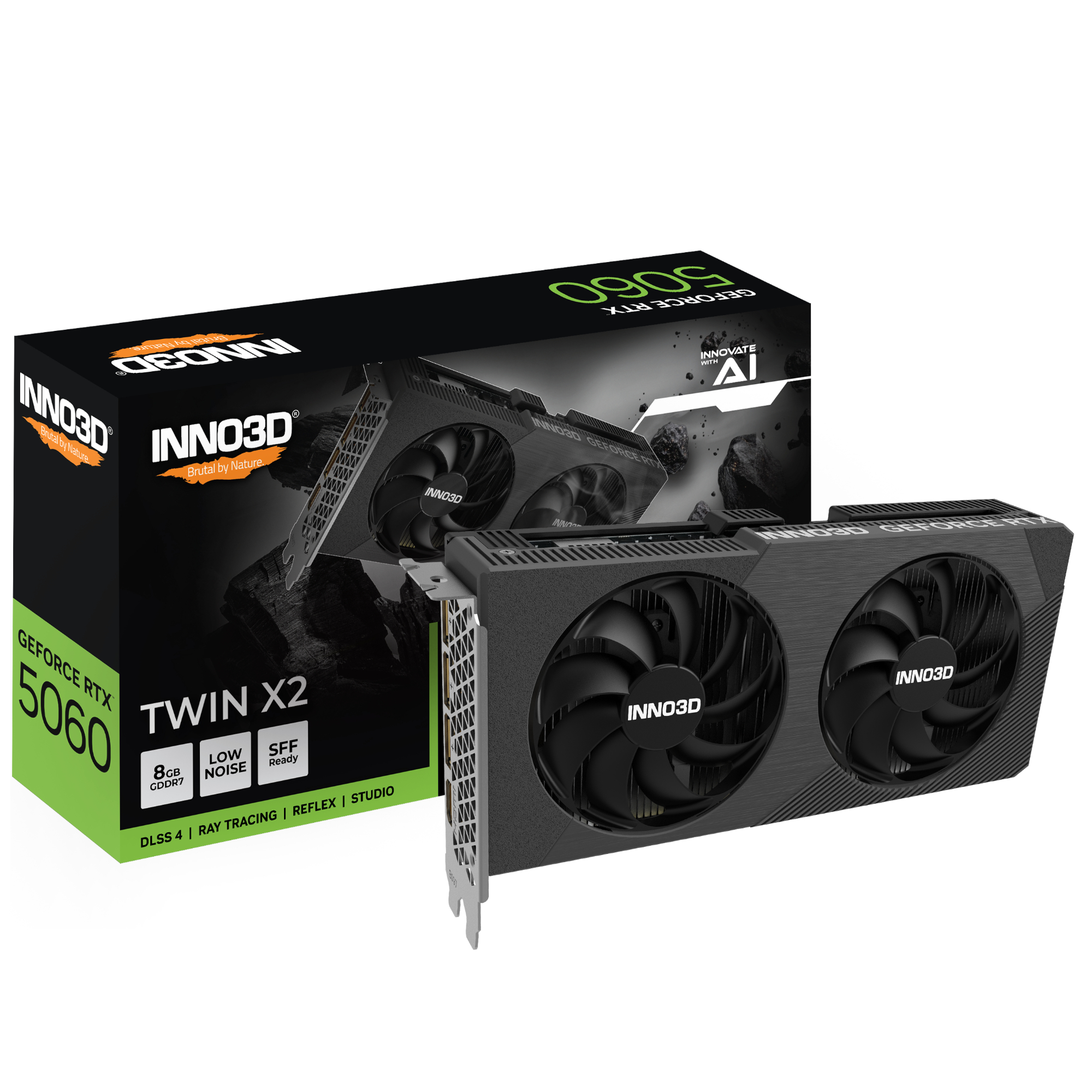 Inno3D GeForce RTX 5060 TWIN X2 V2 8GB Graphics Card