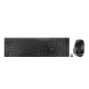 Cherry DW 9500 Slim 3000 DPI Wireless Keyboard & Mouse Set - Black