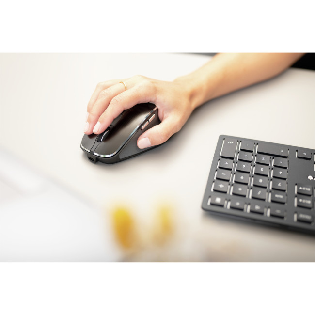 Cherry DW 9500 Slim 3000 DPI Wireless Keyboard & Mouse Set - Black