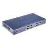 NETGEAR ProSafe JGS516 Gigabit Ethernet Switch 16x 10/100/1000 - Blue