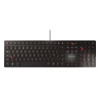 Cherry KC 6000 Slim Ultra Flat USB Wired Keyboard - Black