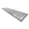 Cherry KC 6000 Ultra Flat USB Wired Keyboard for Mac - Silver
