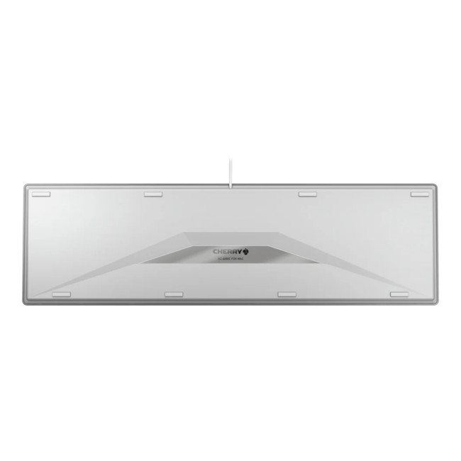 Cherry KC 6000C Ultra Flat USB-C Wired Keyboard for Mac - Silver