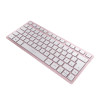 Cherry KW 7100 MINI BT Bluetooth 5.1 Wireless Compact Keyboard - Pink