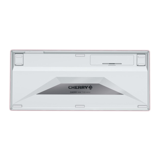 Cherry KW 7100 MINI BT Bluetooth 5.1 Wireless Compact Keyboard - Pink
