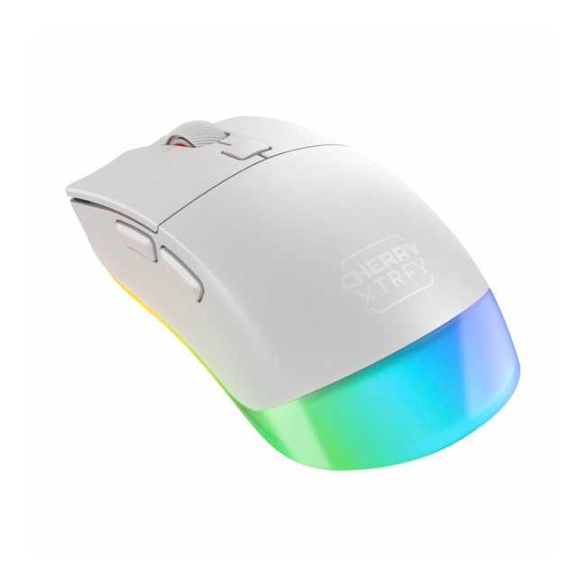 Cherry XTRFY M50 12000 DPI Wireless Optical RGB Gaming Mouse - White