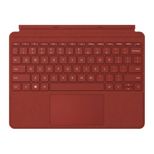 Microsoft Surface Go Type Cover QWERTY Keyboard with trackpad English -Poppy Red