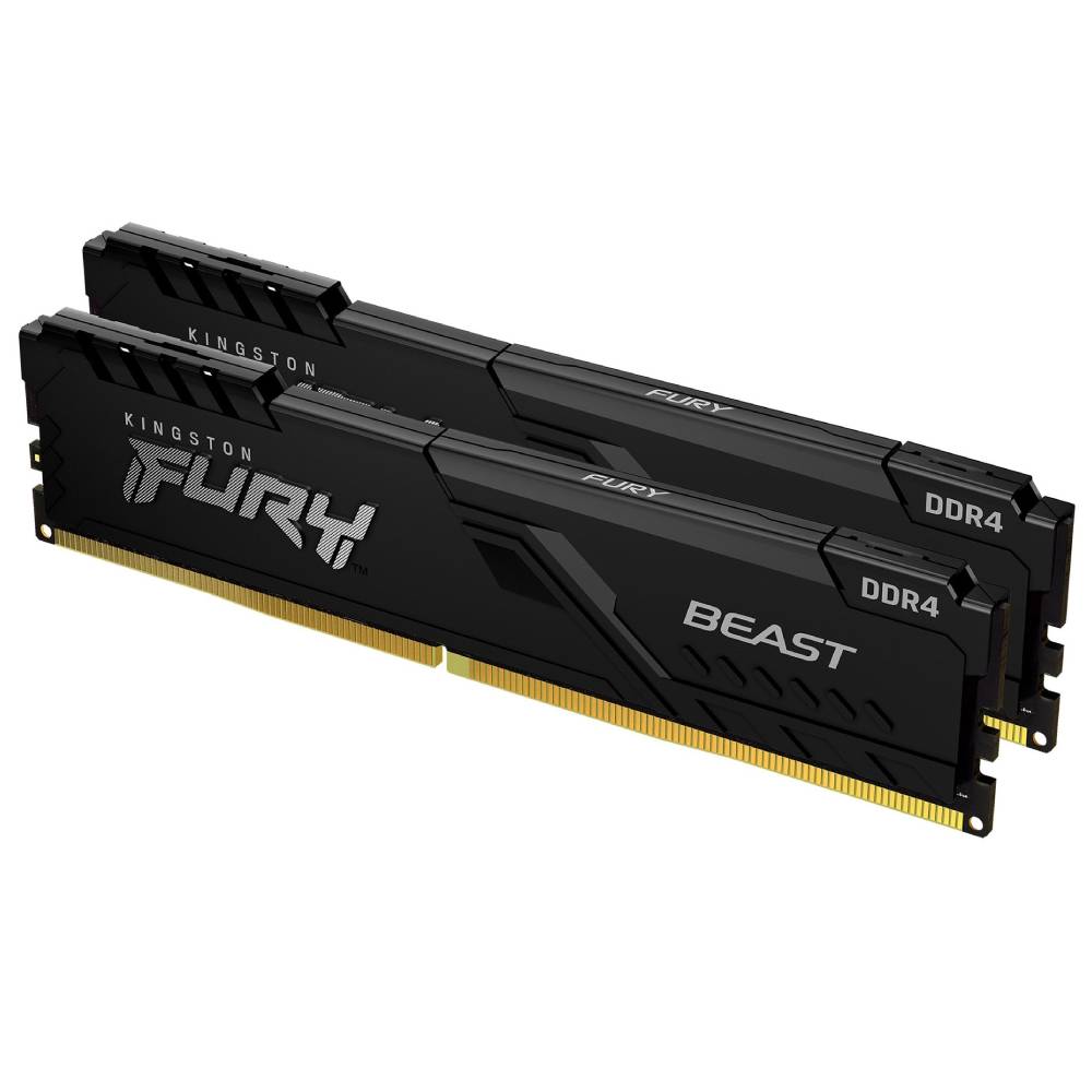 【即日発送】Kingston FURY Beast DDR4 64GB16×4 Kingston FURY Beast 64GB DDR4 3200MHz Desktop RAM Kit