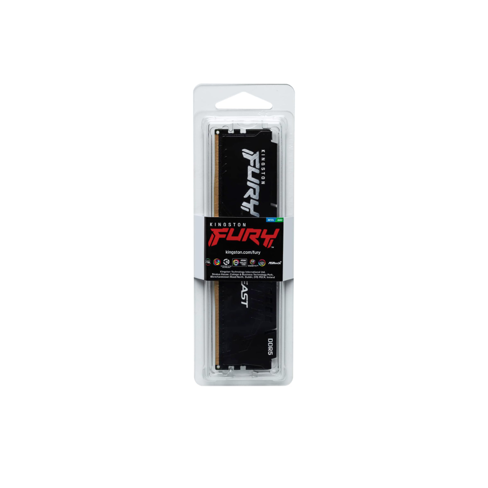 Kingston KF552C40BB-16 FURY Beast 16GB 5200MHz DDR5 Desktop