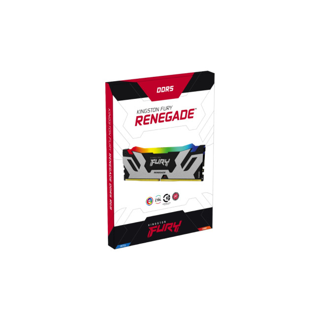 Kingston Technology FURY Renegade RGB XMP KF564C32RSA-32 32GB (1 x 32GB) 6400M DDR5 Desktop RAM