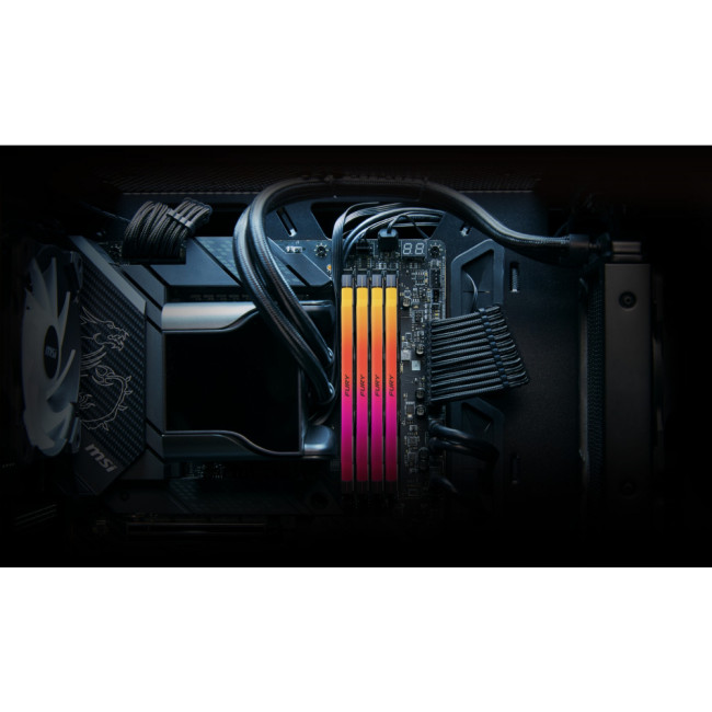 Kingston Technology FURY Renegade RGB XMP KF564C32RSA-32 32GB (1 x 32GB) 6400M DDR5 Desktop RAM