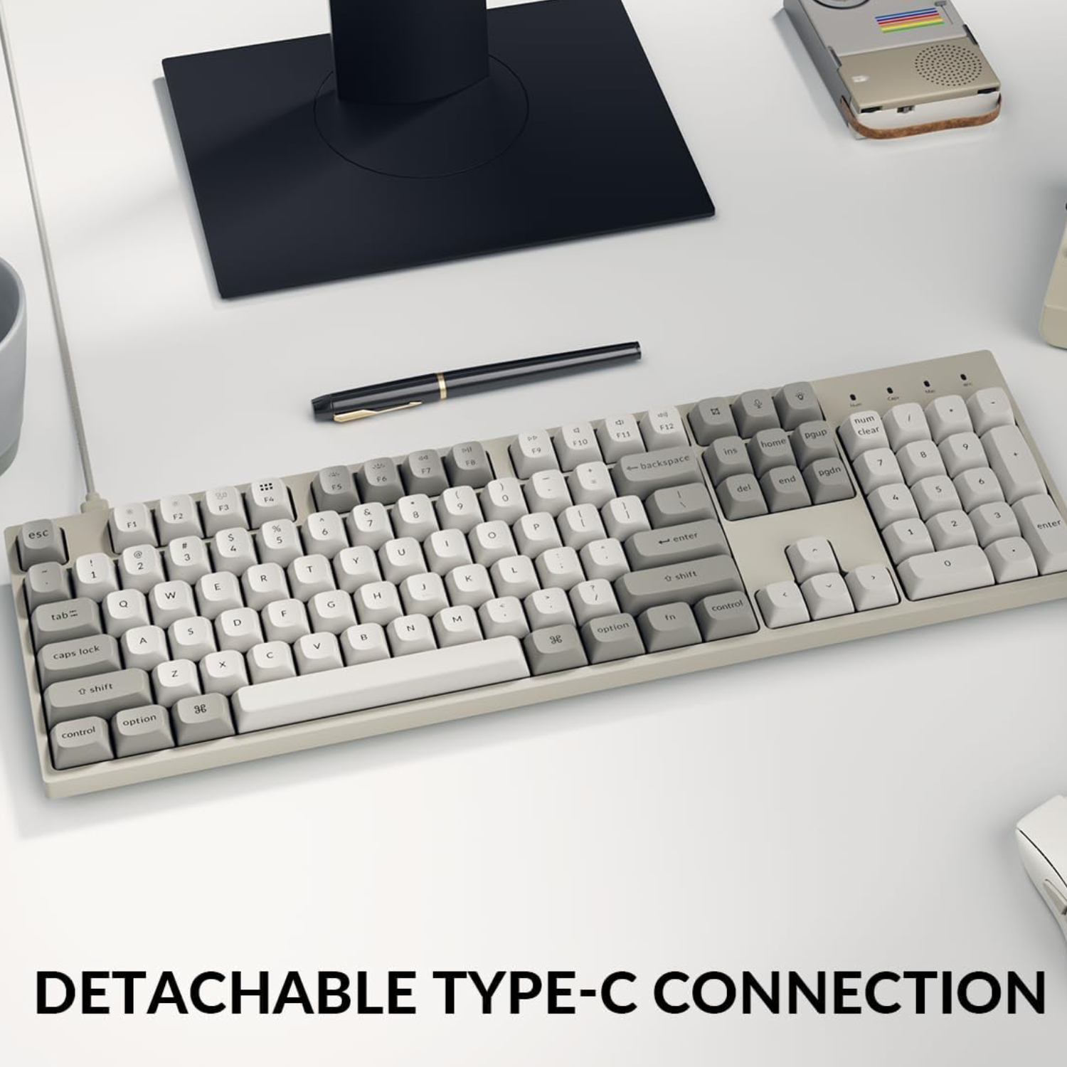 Keychron C2 Pro 8K QMK Wired Custom Mechanical UK English Keyboard