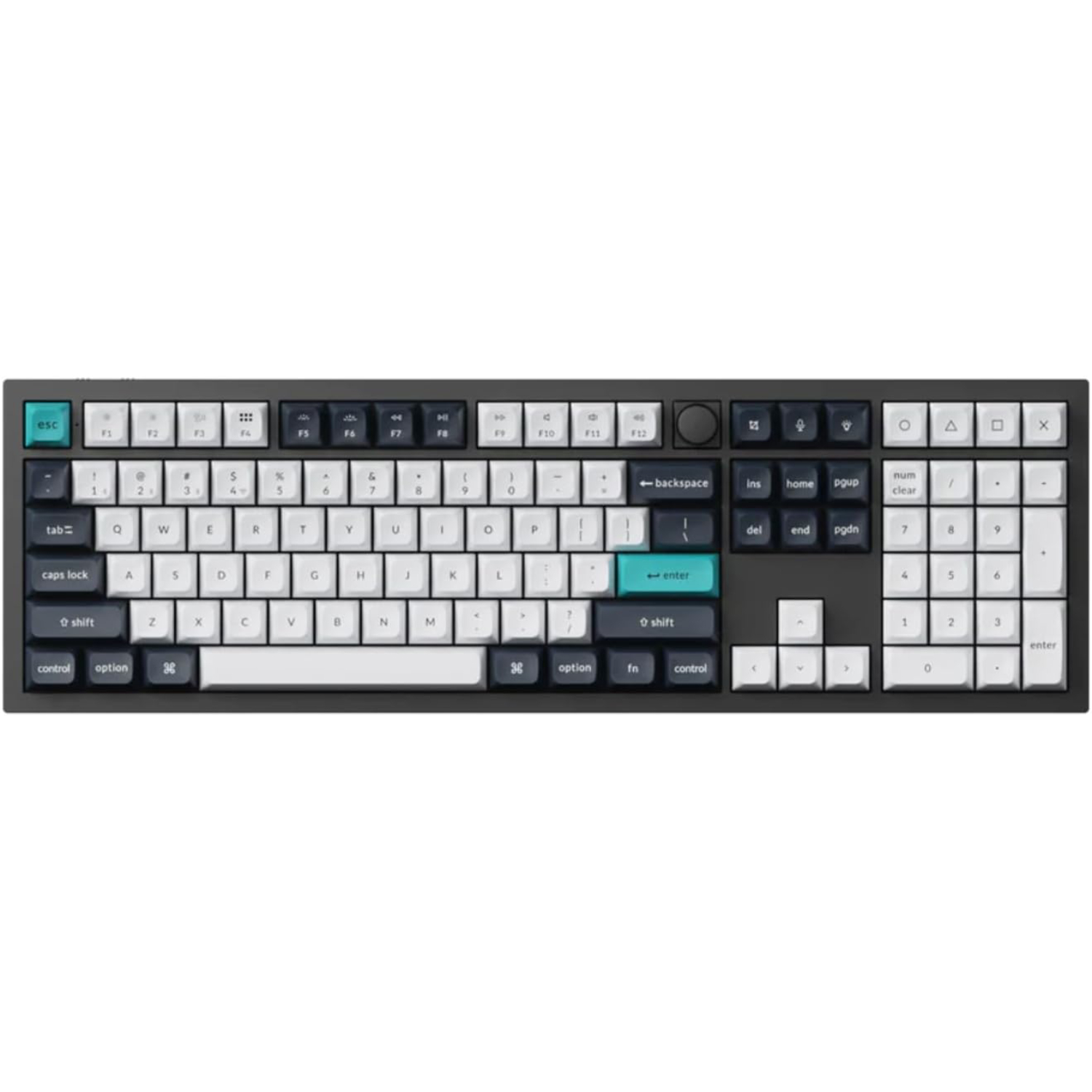 Keychron Black Q6 Max Qmk/Via Wireless Custom Mechanical Uk English Keyboard - Image 3