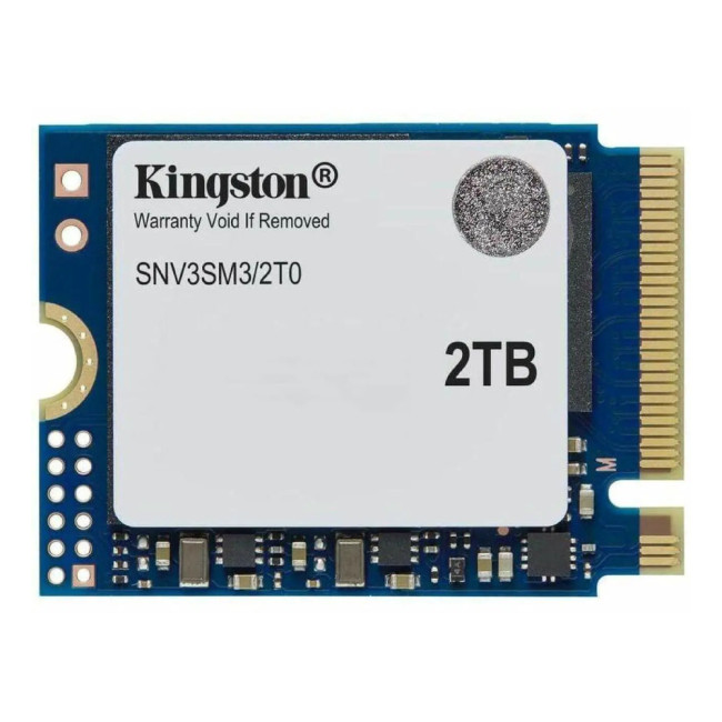 Kingston 2000G NV3 SNV3SM3/2T0 2TB M.2 PCIe 4 Internal Solid state drive NVMe - Blue